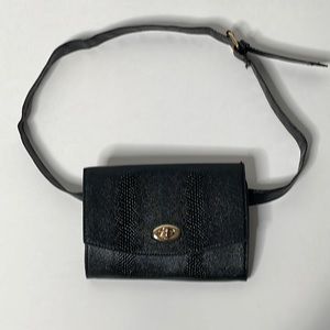small belt bag.